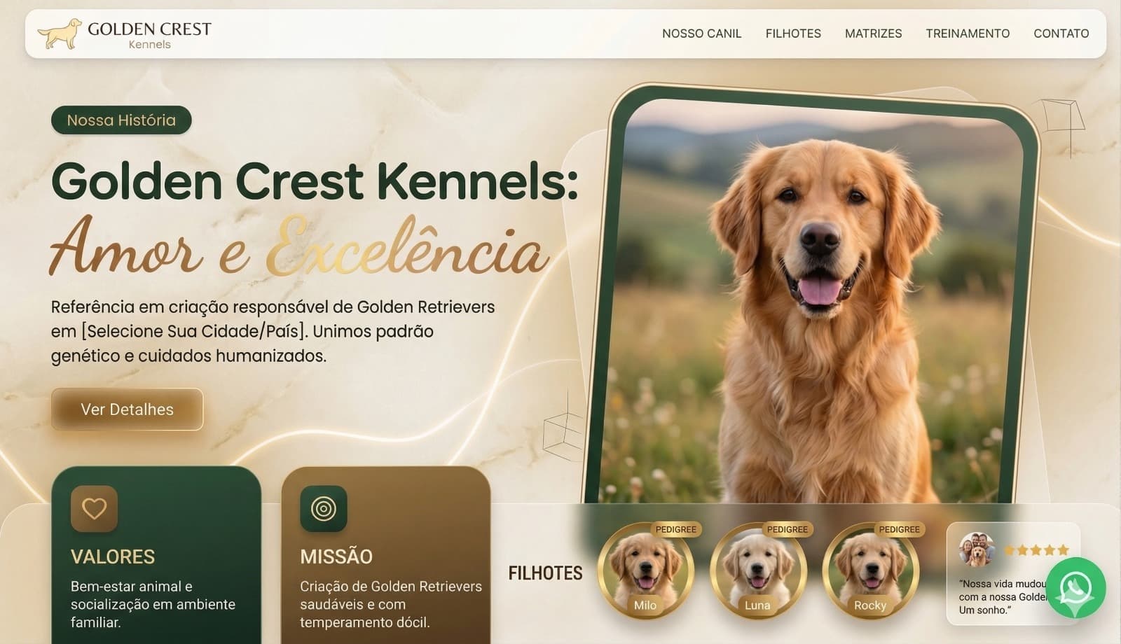 Golden Crest Kennels